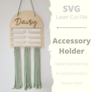 File di taglio porta accessori, porta arco SVG, file di taglio laser