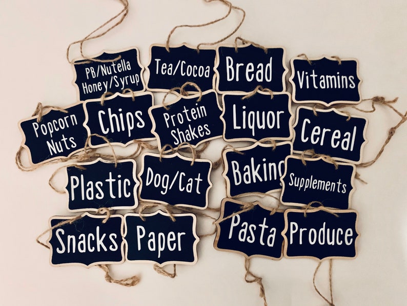 Personalized Mini Chalkboard Label Etsy