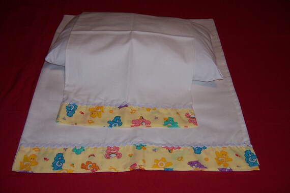 Baby Sheet Pillow And Pillowcase Crib Set Yellow Care