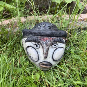 Ceramic RAKU mask