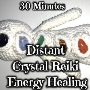 Sanación energética con cristales Reiki a distancia, equilibrio de chakras, 30 minutos, envío en 5 días