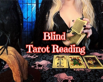 BLIND TAROT READING Video, Let&#39;s Look Into Your Life! Accurate Predictions, Detailed, 15 Minutes, General Reading, Tarot Spread