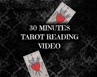 TAROT READING VIDEO, Psychic Prediction, In-Depth, Limitless Cards, Detailed 30 Minutes, Multiple Questions, Any Topic *Best Seller*
