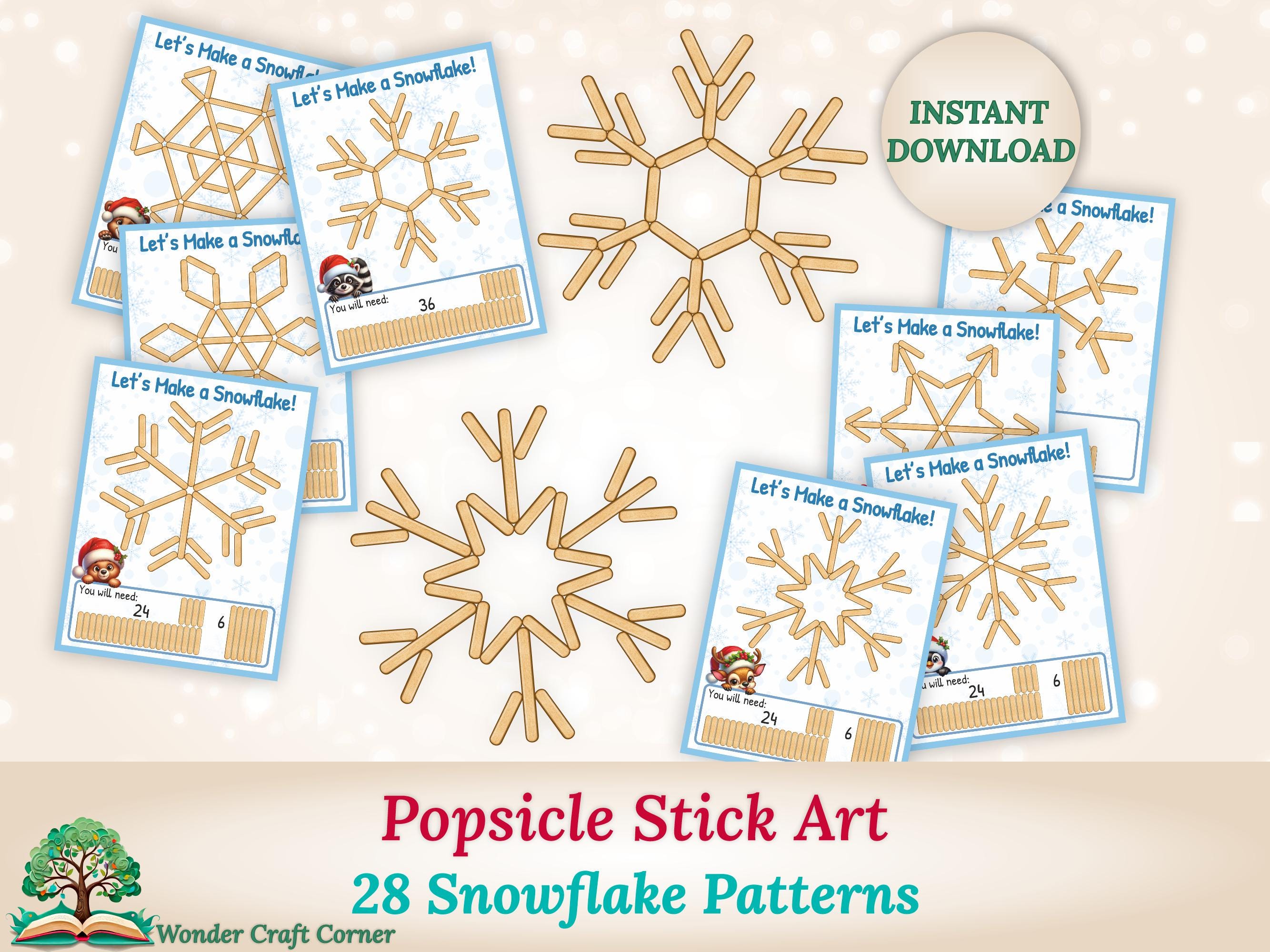 Sneeuwvlokken van hout (27 stuks) - 9 designs (3 stk/design) sneeuwvlok kerstboomversiering hanger van natuurlijk hout met jute koord als kerstversiering, boomversiering, kerstdecoratie, knutselen