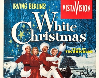 vintage white christmas posterclassic movie postermovie posterposter reprinthome decorwall decorvintage art - White Christmas The Movie vintage white christmas posterclassic movie postermovie posterposter reprinthome decorwall decorvintage art - White Christmas The Movie