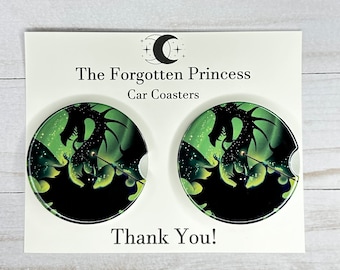 Maleficent Car Coasters