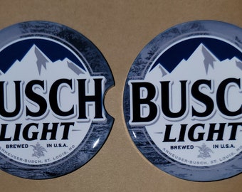 Busch Light Car Coasters