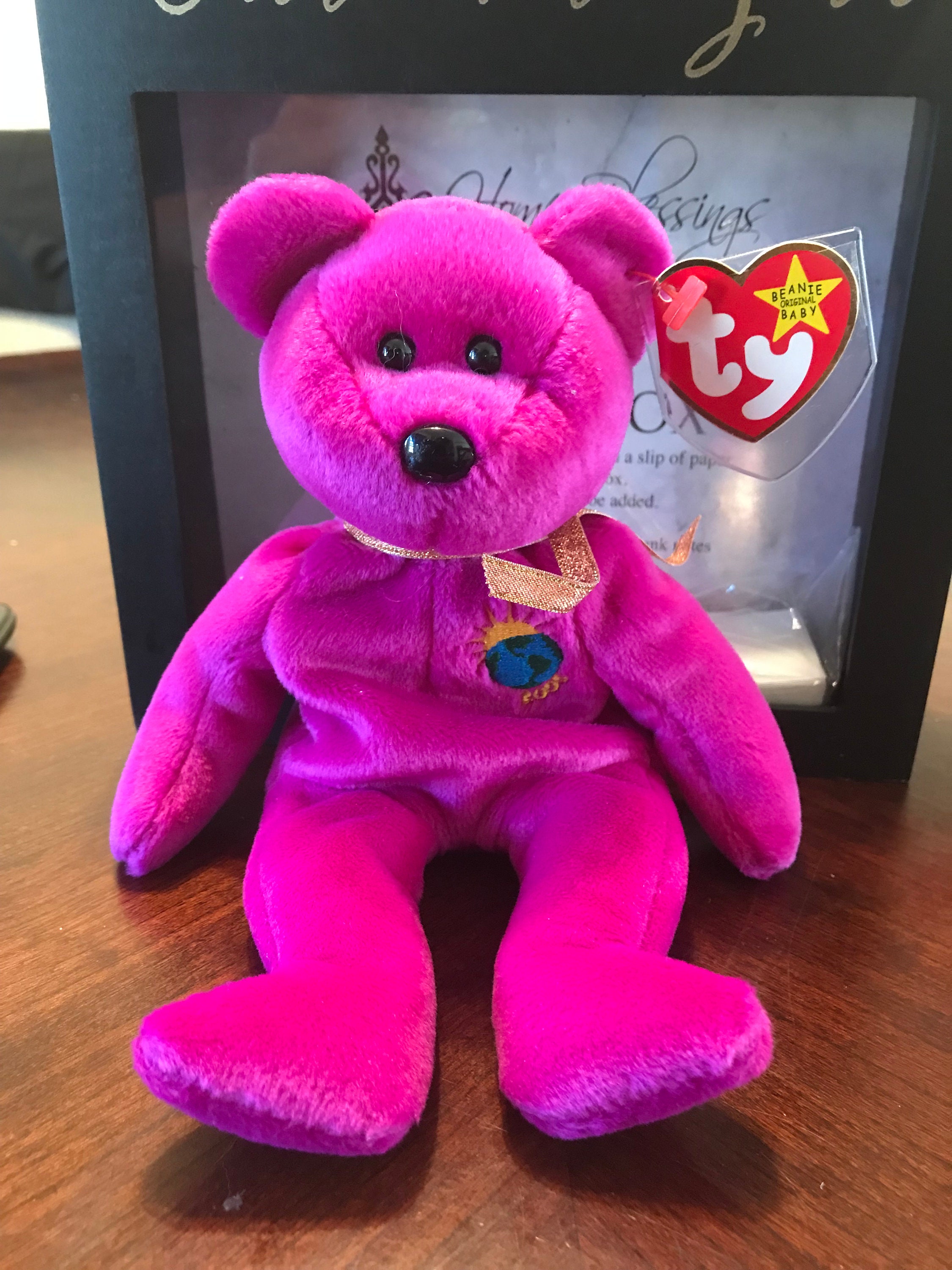 misspelled millennium beanie baby