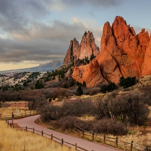 Garden Of The Gods, Colorado Springs, Landscape Photo Print