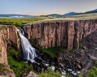 North Clear Creek Falls, Creede, Colorado, Landscape Photo Print