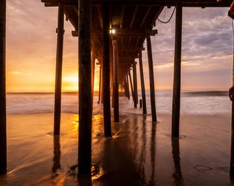 Rodanthe Pier, Nags Head, North Carolina, Landscape Photo Print