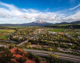 Carbondale Overlook, Colorado, Landscape Photo Print