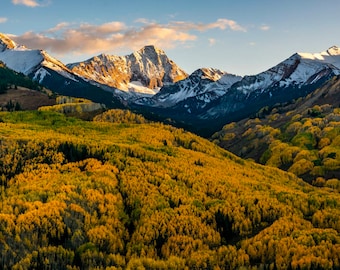 Capitol Peak, Aspen, Colorado, Landscape Photo Print