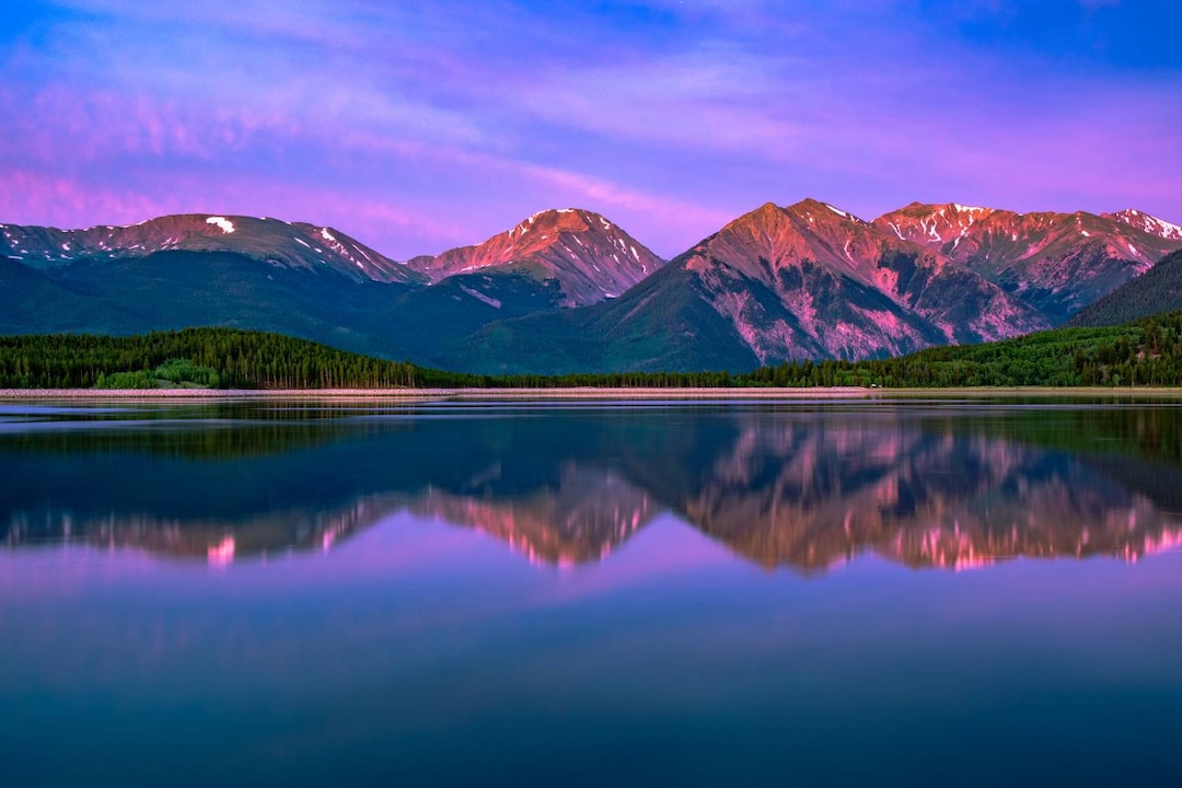 Mt Elbert Forebay, Colorado, Landscape Photography - Etsy