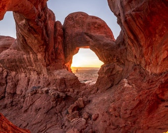 Double Arch, Arches National Park, Moab, Utah Landscape Photo Print