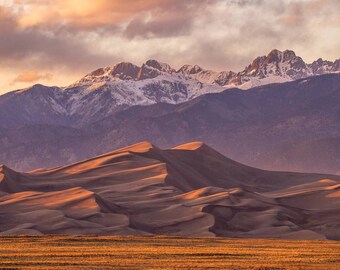 Great Sand Dunes National Park, Mosca, Colorado, Landscape Photo Print