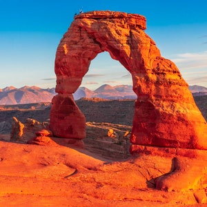 Delicate Arch, Arches National  Park, Utah, Landscape Photo Print