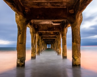 Manhattan Beach Pier Digital Print