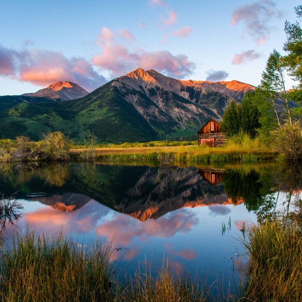 Little Slice Of Paradise, Sunrise, Colorado, Landscape Photo Print