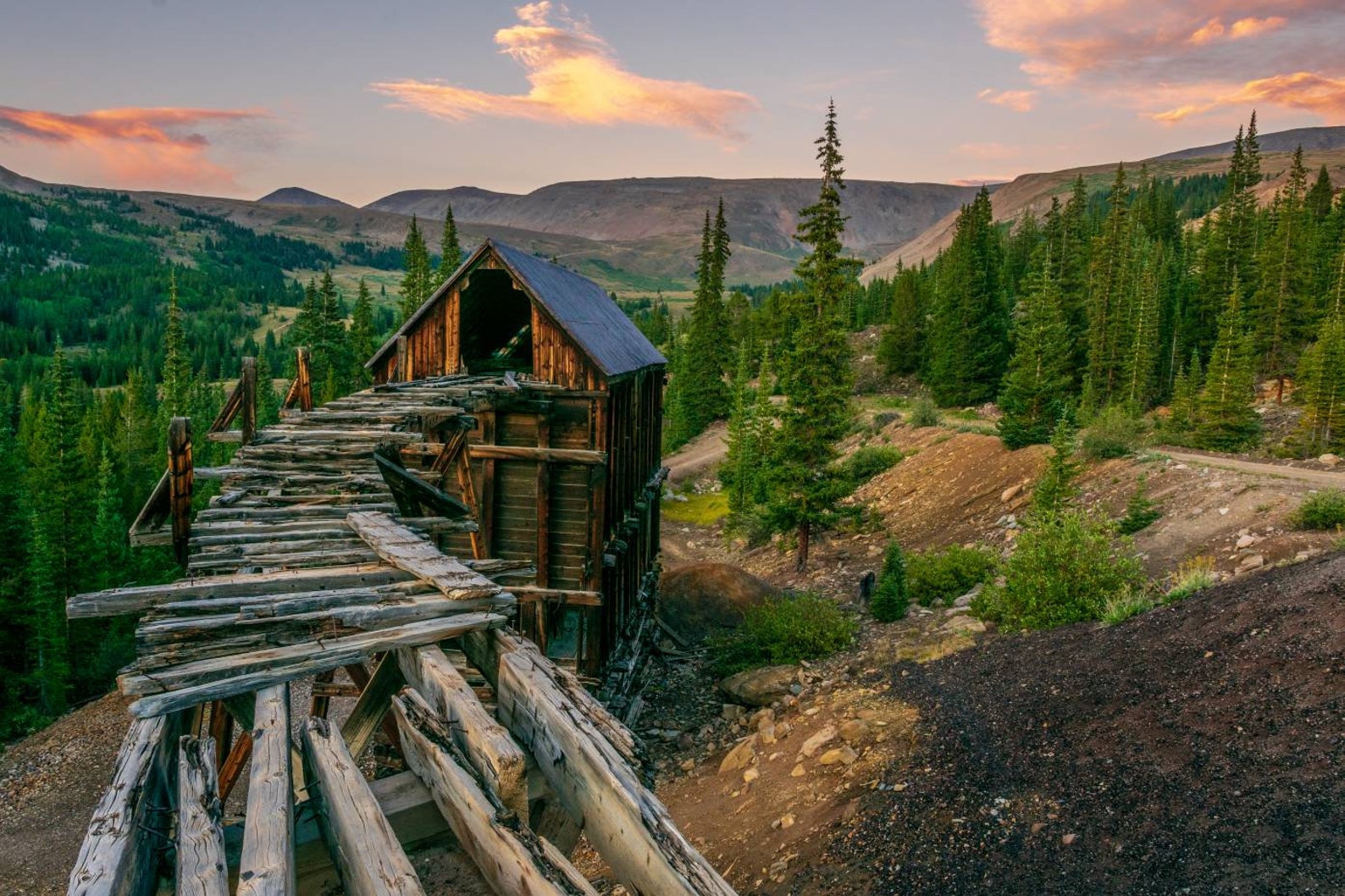 Abandoned Mine, Leadville, Colorado, Landscape Photo Print Etsy