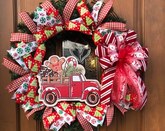 Gingerbread wreath,Gingerbread door decor,Gingerbread decor,Christmas gingerbread,Christmas door wreath,Christmas door decor,Gingerbread man