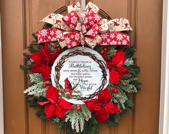 Christmas Cardinal Wreath,Christmas Red Bird,Cardinal Xmas Wreath,Cardinal Door Wreath,Xmas Cardinal Wreath,Red Bird Xmas Wreath,Red Birds