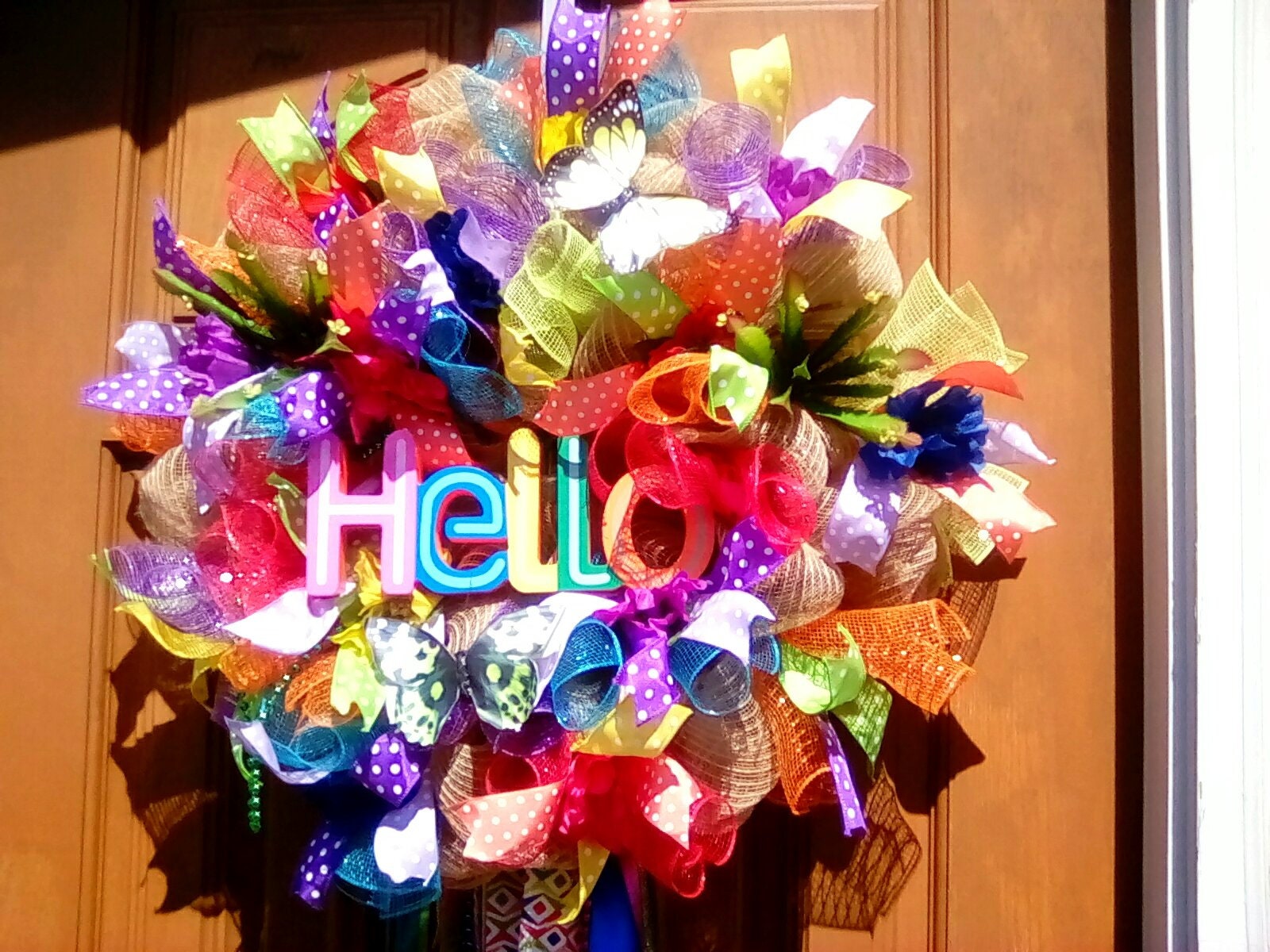 Fiesta Wreath Fiesta Door Wreath Fiesta Door Decor Fiesta