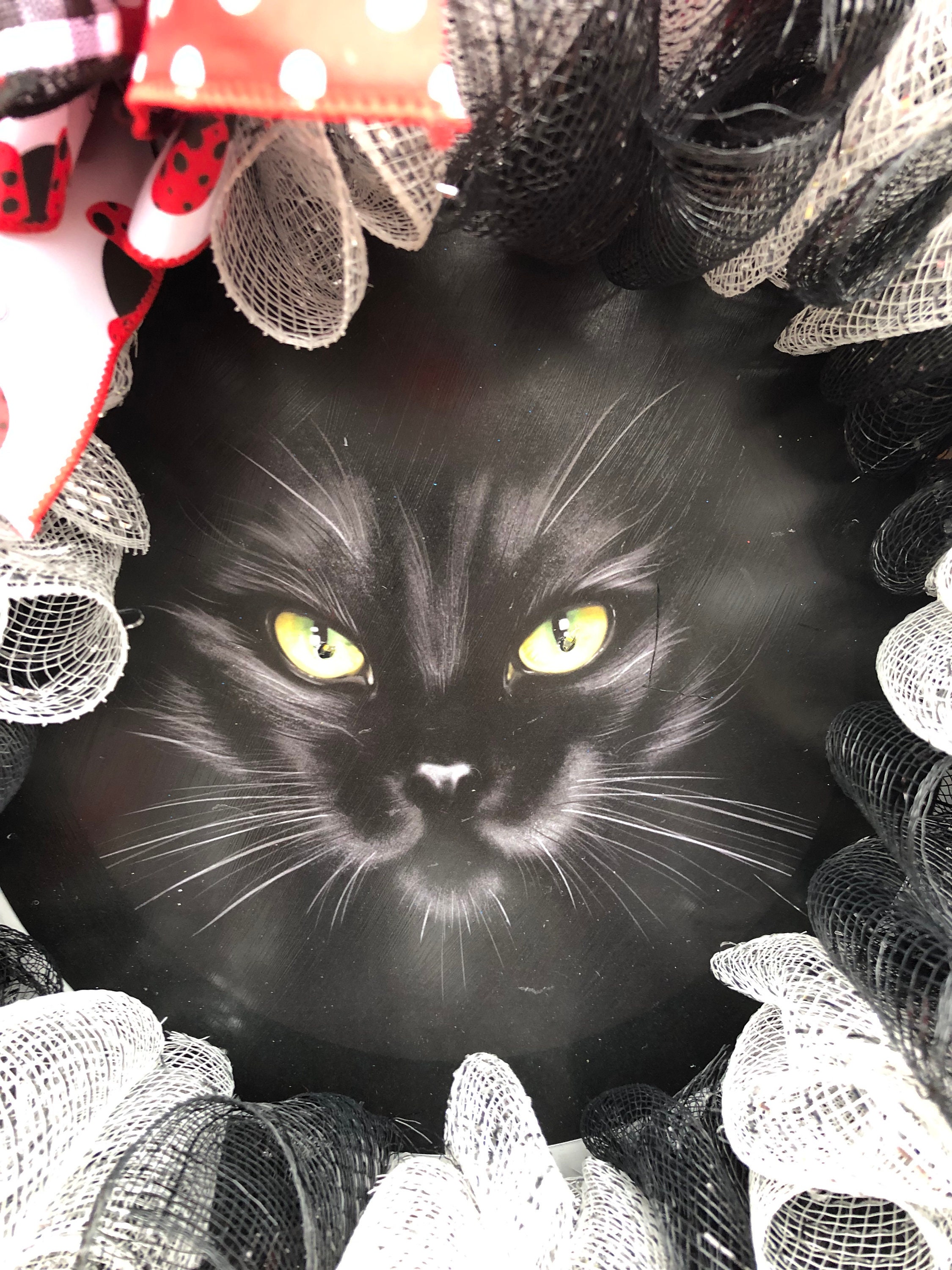 Decorative cat cheap door