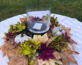 Fall Table Piece, Fall Table Decor, Fall Decor for Table, Poppy Table Piece, Fall Home Centerpeice, Poppy Centerpiece, Table Centerpiece