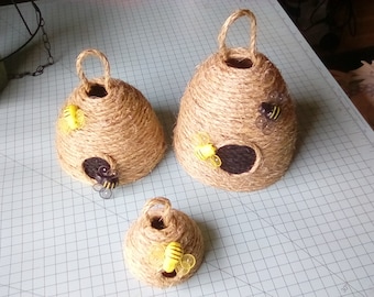 BEE HIVES/SKEP decor