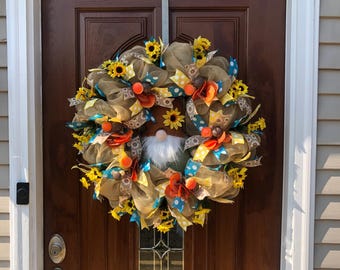 Fall Wreaths and Decor
