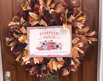 Fall Wreaths and Decor