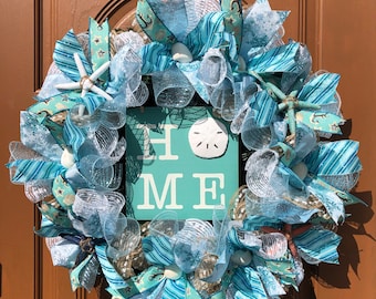 Seashell Winter Wreath,Starfish Winter Wreath,Starfish Door Wreath,Seashell Door Wreath,Seashell Lake Wreath,Starfish Lake Wreath,Seashells