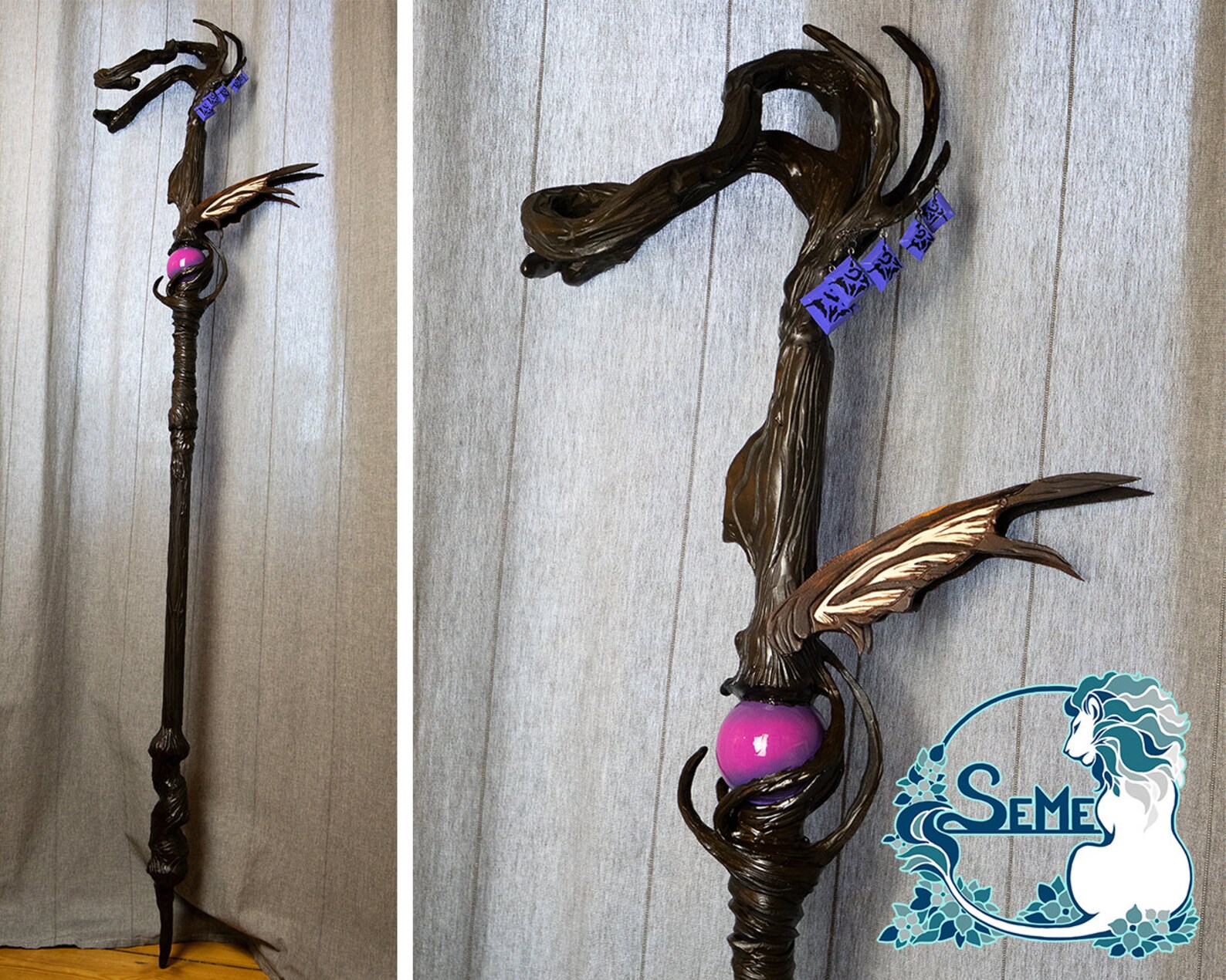 Staff Cosplay Prop Weapon Etsy