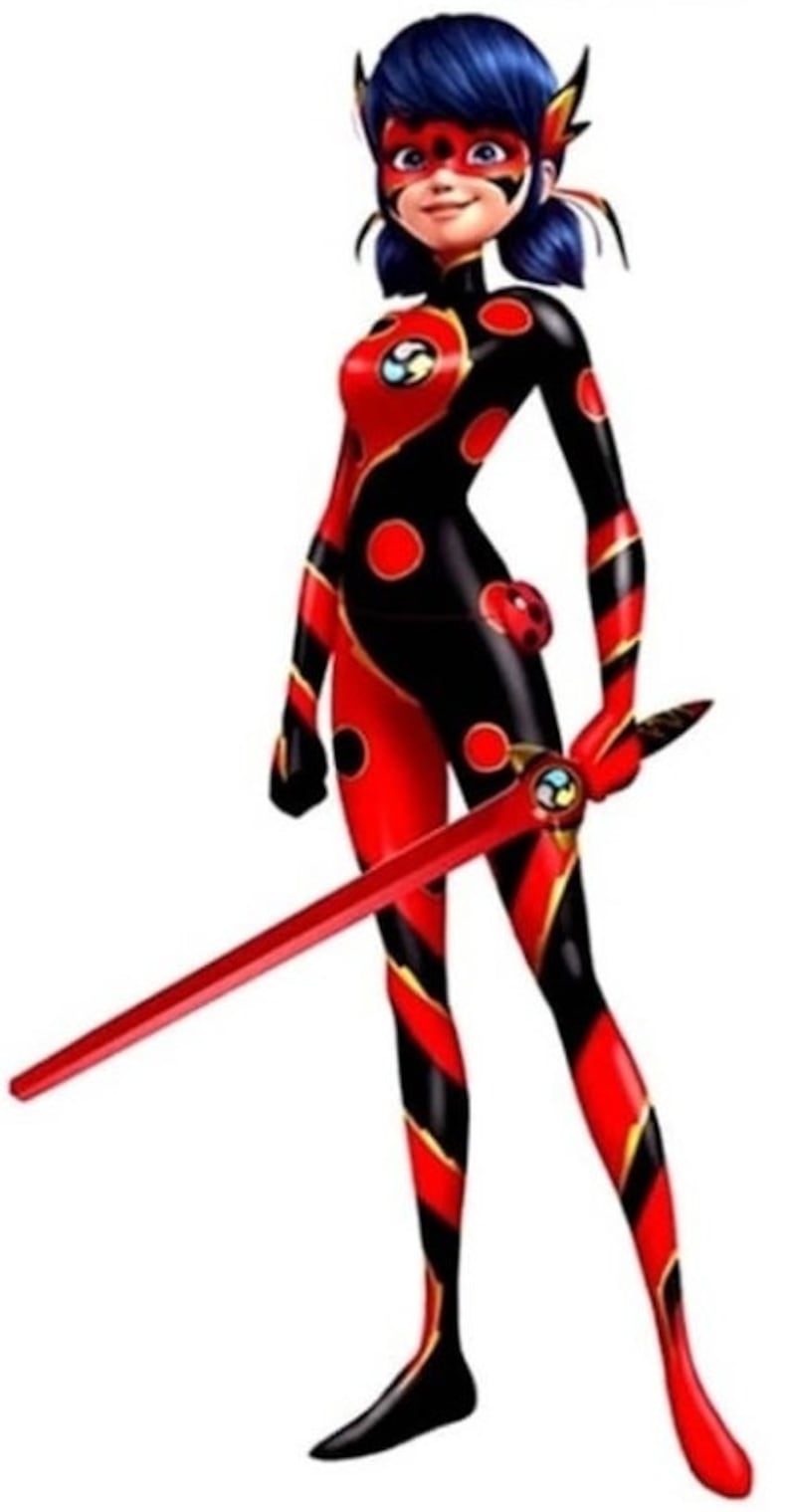 Marinette Dragon Miraculous Ladybug inspired Sword pattern | Etsy