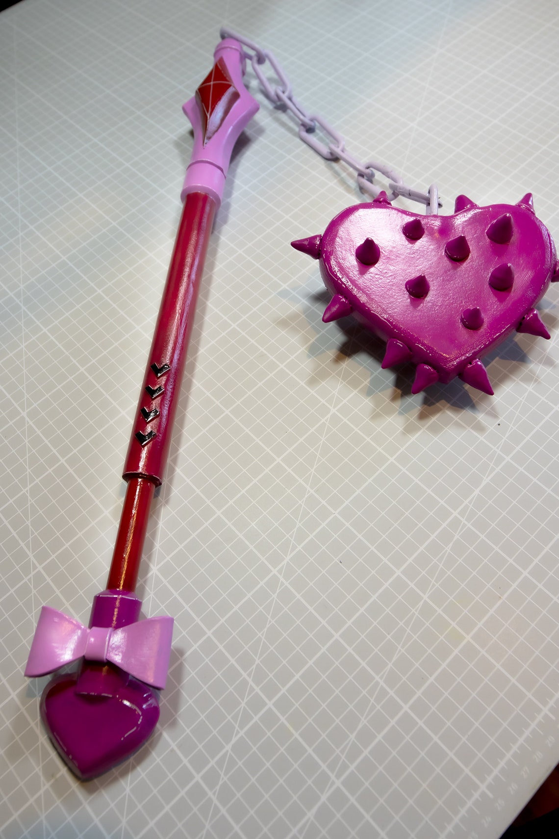 Omori Sweetheart Spiked Mace Pattern Lifesize 11 Template Etsy Singapore