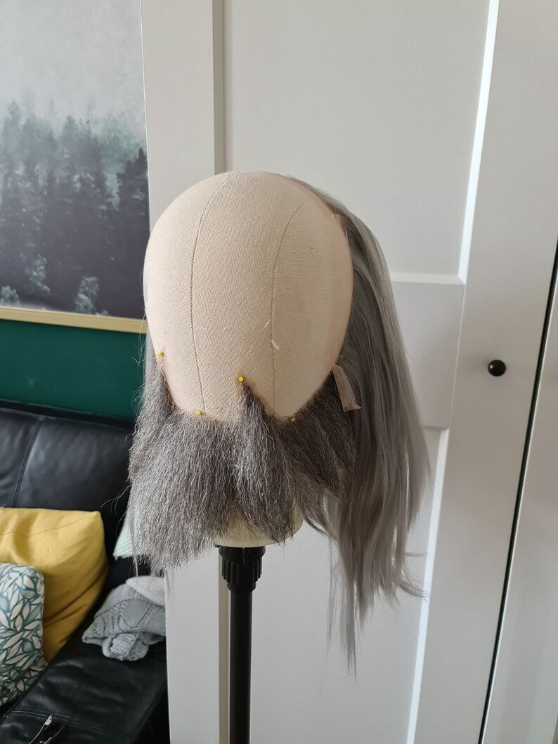 Custom Facial Hair Beard Cosplay Commission Made to Etsy