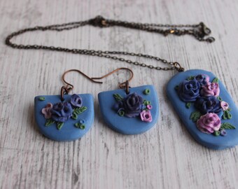 Polymer Clay Floral - Etsy
