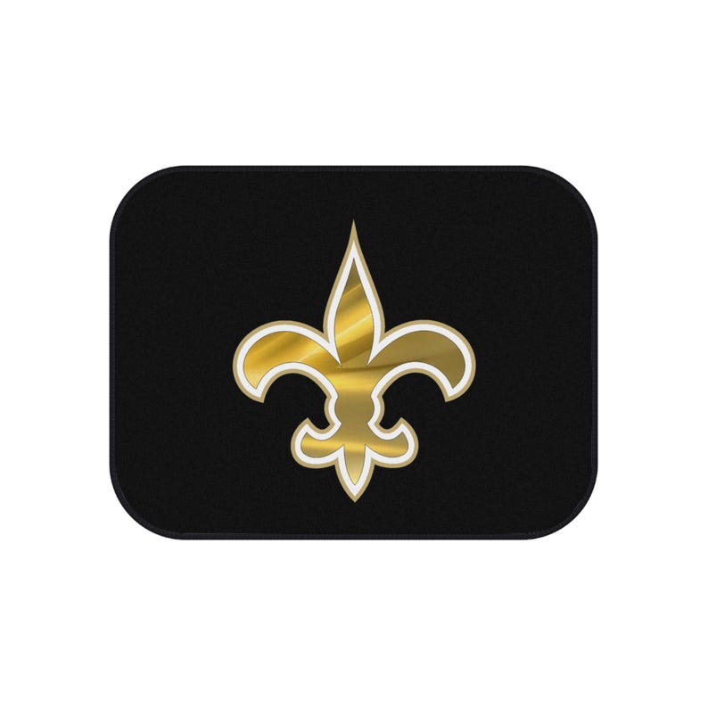 Alfombrillas para coche de los New Orleans Saints (juego de 4) en color negro imagen 4
