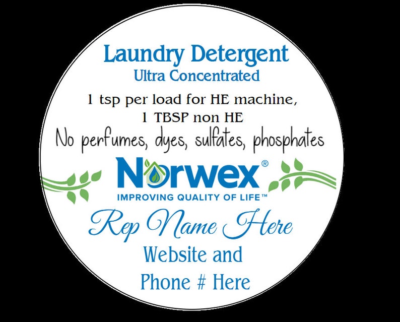 Norwex Labels for Your Samples Many to Choose From FREE - Etsy