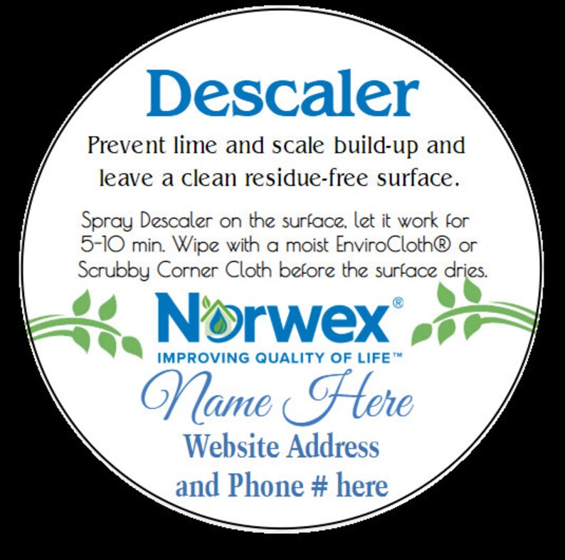 Norwex Labels for Your Samples Many to Choose From FREE - Etsy