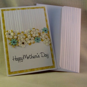 Mothers Day - white/embossed