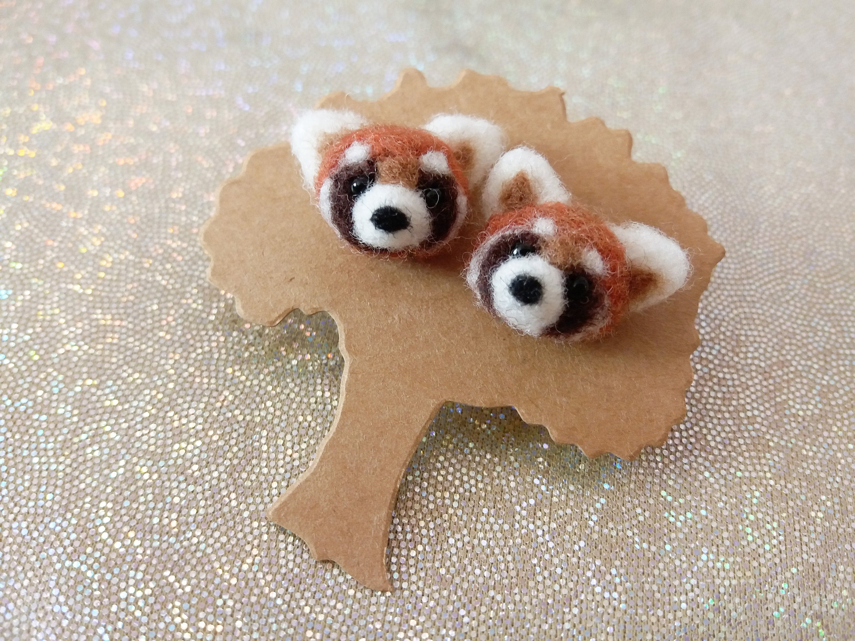 Red Panda Earrings Cute Baby Red Panda Jewelry Miniature Etsy Red Panda Earrings Cute Baby Red Panda Jewelry Miniature Etsy