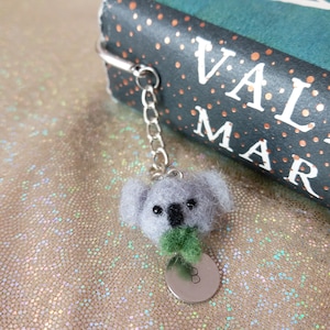 Koala Bear Bookmark / Personalized Bookmark Koala Gifts / Reading Accessories Metal Bookmark / Planner Charm GD136