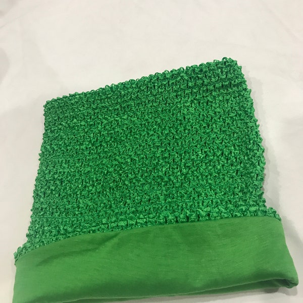 Emerald green lined crochet tutu top, Tutu supply , Tutu top, Tube top