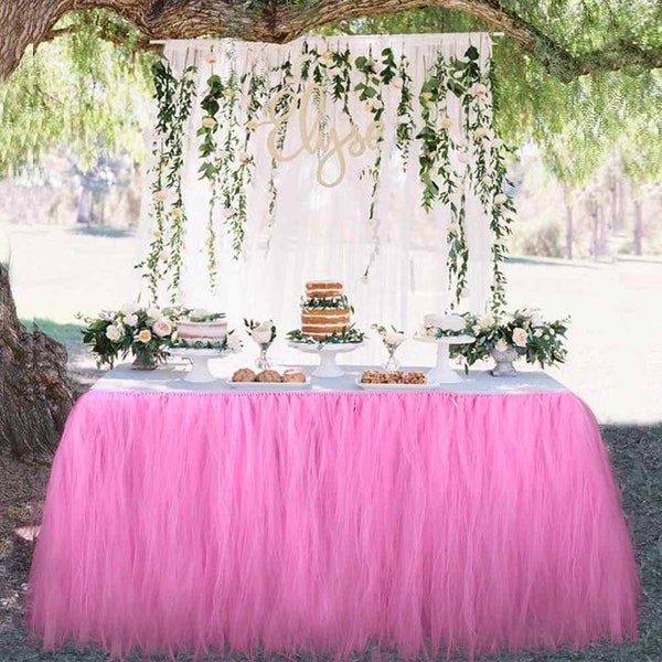 Tutu Table cloth colors and sizes available