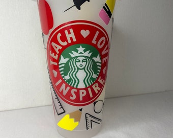 Free Free 133 Teach Love Inspire Svg Starbucks Cup SVG PNG EPS DXF File