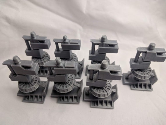 Star Wars Legacy Millennium Falcon Parts Landing Gear Complete Set 3D printed