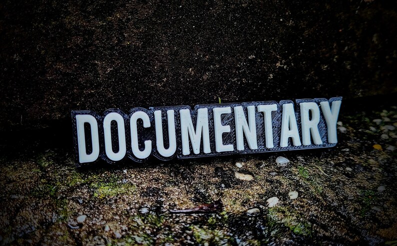Documentary Movie Genre Sign