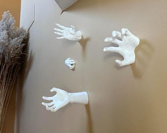 Manos de pared espeluznantes: decoración para casa embrujada de Halloween